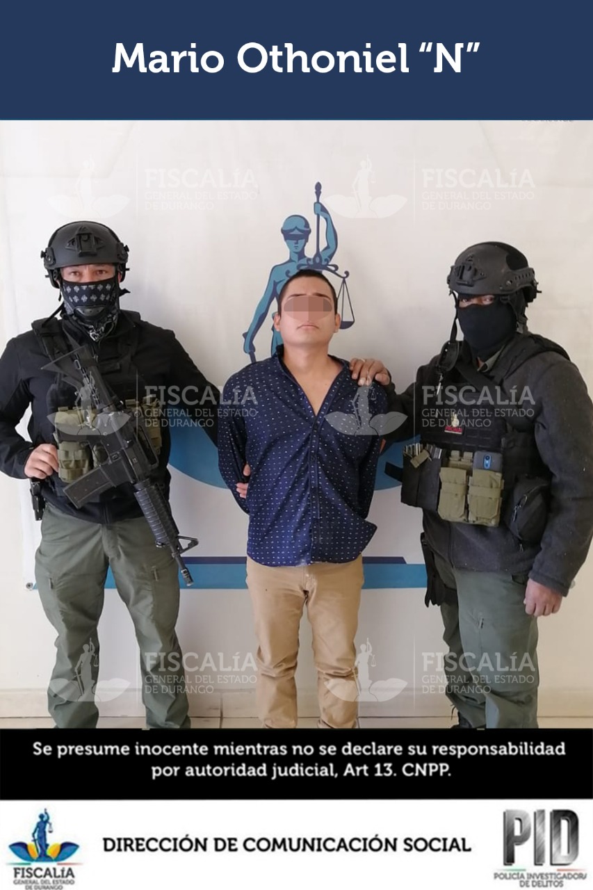 Durango y Tamaulipas logran detención de un objetivo prioritario para aquella entidad