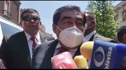 Telediario noticia Barbosa porta ionizador para eliminar virus.