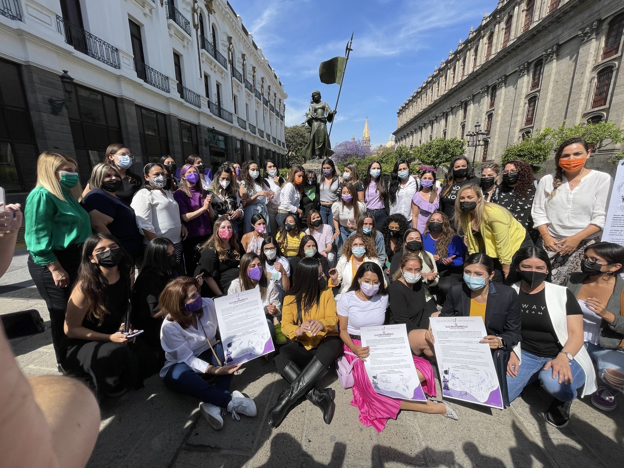 Paritaristas firman Pacto por la Sororidad