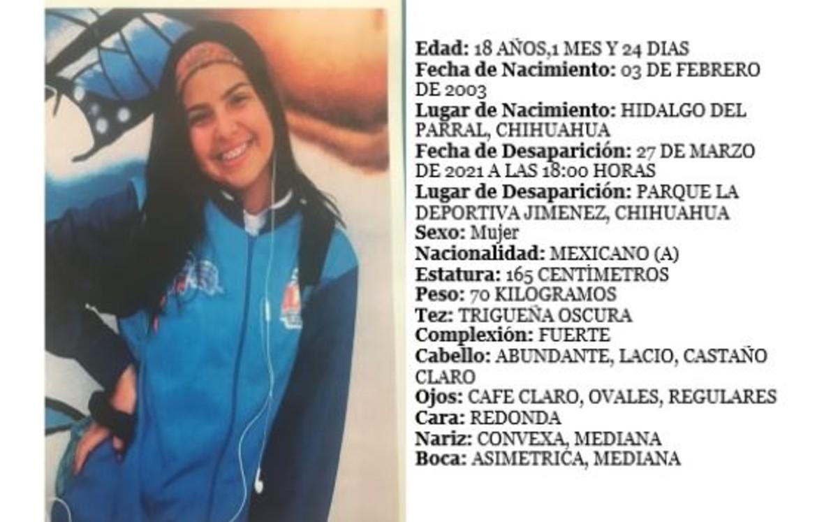 ¡Ayúdala a regresar! Emiten alerta por la desaparición de jovencita de 18 años 