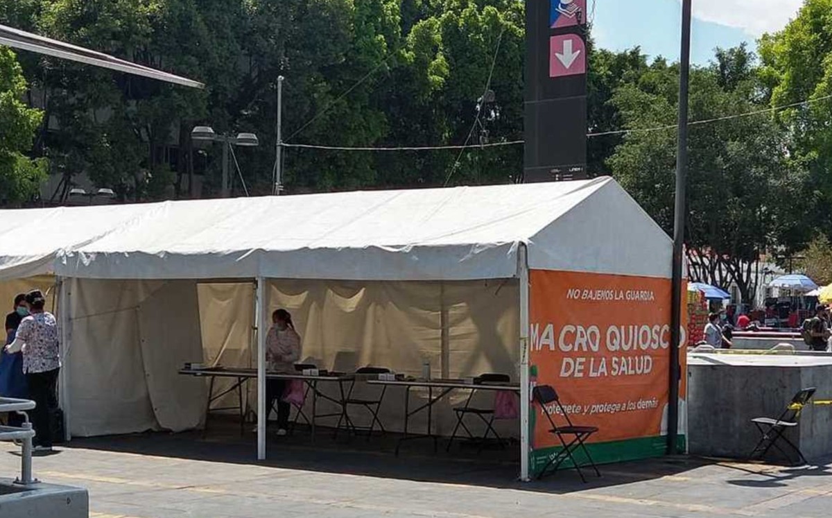 Baja la afluencia de personas para realizarse pruebas de COVID-19 en CDMX