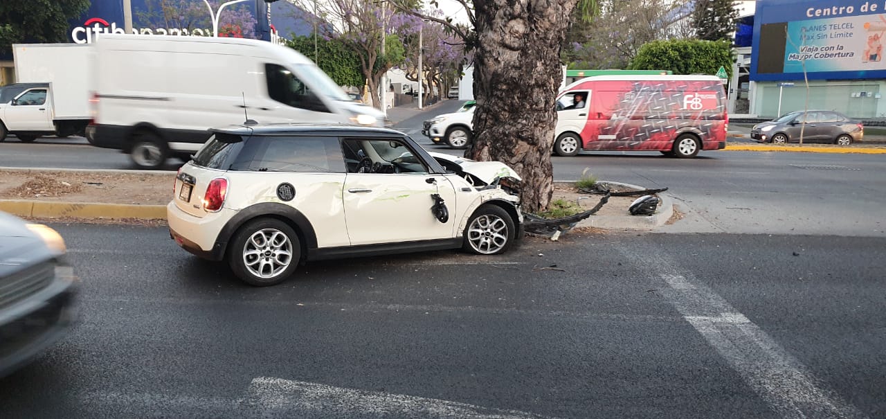 Se registra accidente en López Mateos
