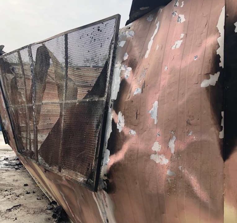 Incendian un salón por segunda vez en primaria de Santa Catarina