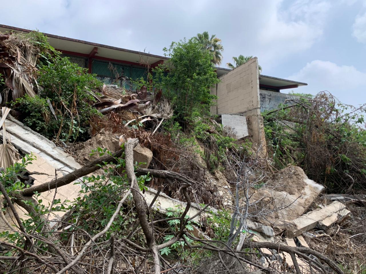 Permanecen daños en primaria de Guadalupe tras paso de ‘Hanna’