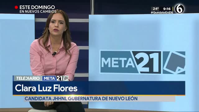 Telediario noticia AMLO asegura que NL ha tenido gobernadores mediocres y ladrones ¿Qué opina Clara Luz? 
