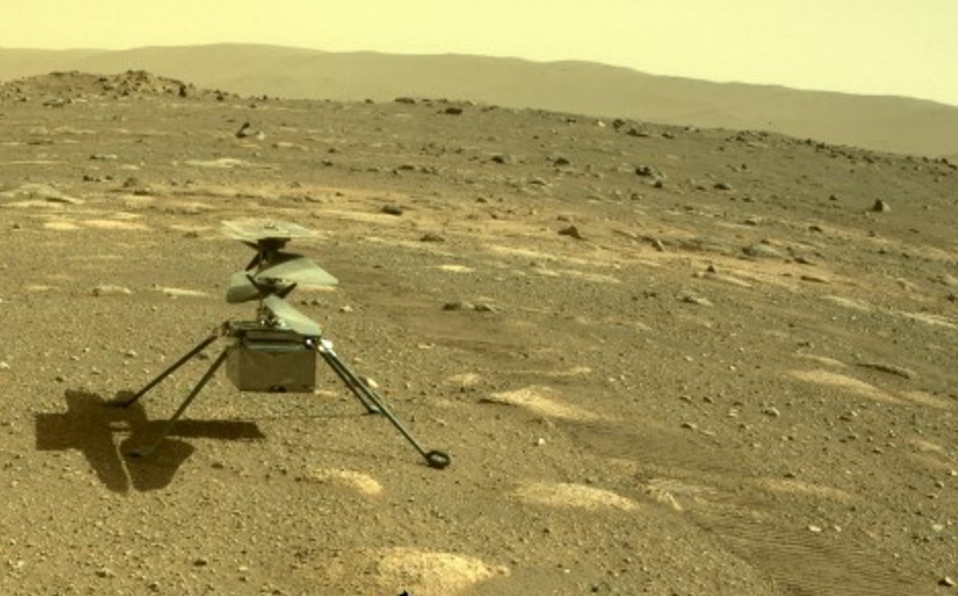 Helicóptero Ingenuity de la NASA vuela con éxito en Marte