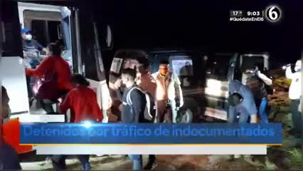 Rescatan a 35 migrantes sobre la avenida Margarita Maza de Juárez 