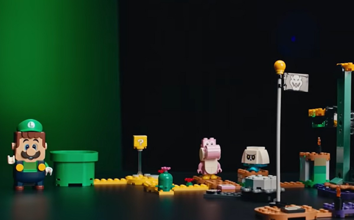 Lego Luigui se une a Mario Bros en nuevo set interactivo