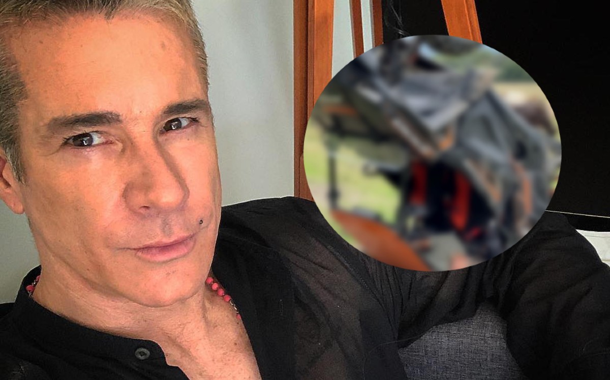 "Hoy viví un milagro": Fernando Carrillo causa polémica tras publicar fotos de su aparatoso accidente