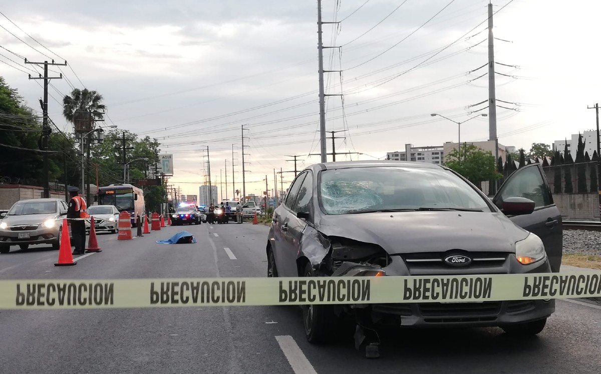 Muere hombre tras ser atropellado en la colonia La Escondida