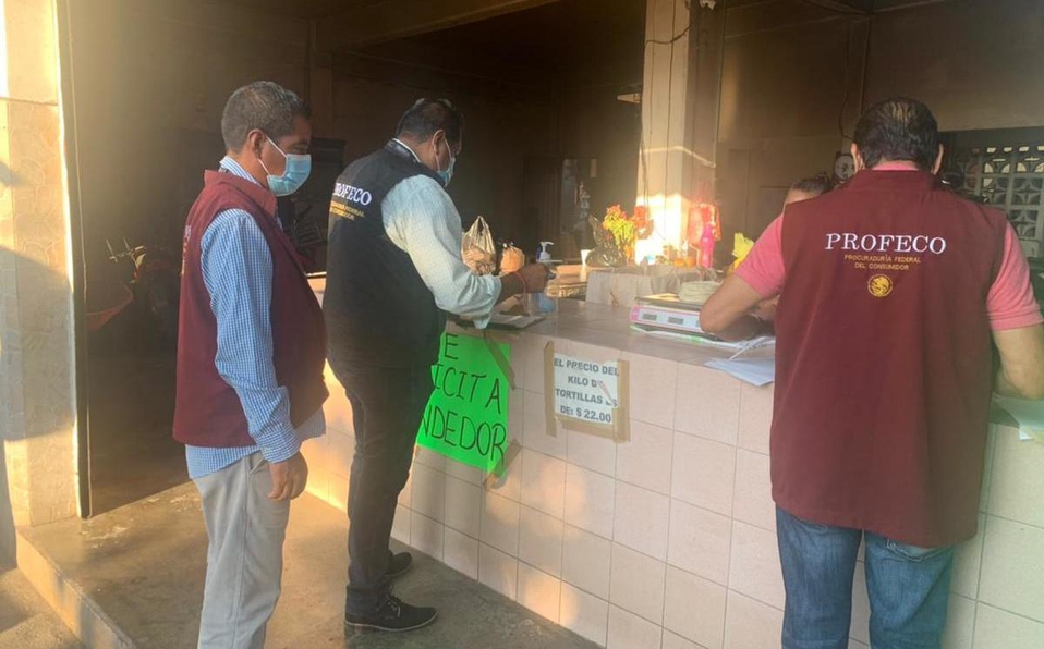 Venden kilo de tortillas hasta en 25 pesos; Profeco los sanciona