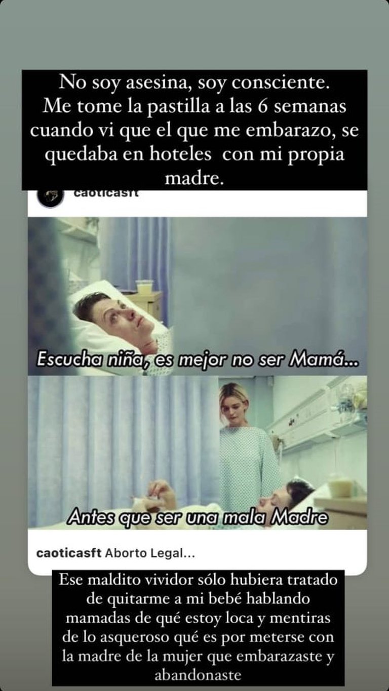 “No soy una asesina”: Frida Sofía recuerda su aborto y arremete contra expareja