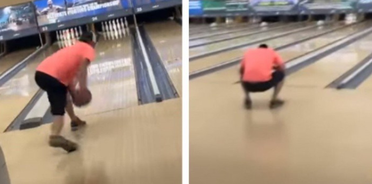 Hombre coloca las cenizas de su padre dentro de una bola de bolos; logra 12 chuzas en 12 tiros