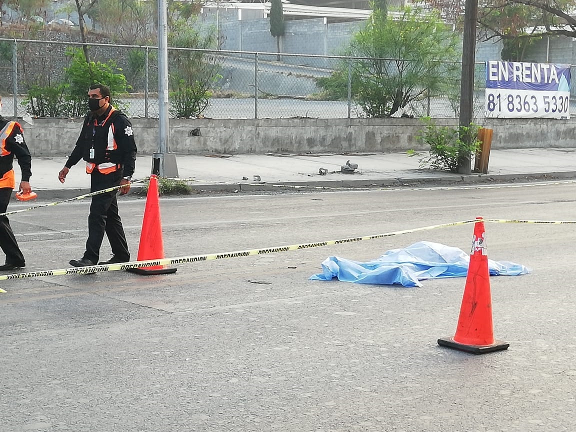 Muere peatón tras ser atropellado en la avenida Aarón Sáenz