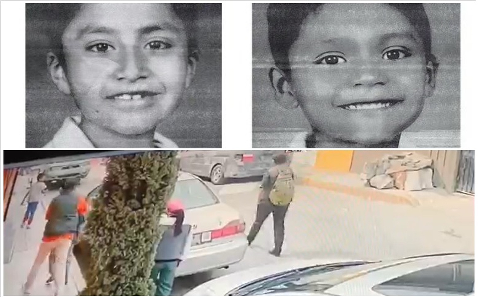 Vecinos de la colonia Nopalera piden aparición de Óscar y Antonio, niños secuestrados