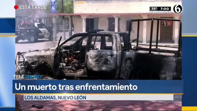 Enfrentamiento en Los Aldamas deja un elemento muerto y otro más herido