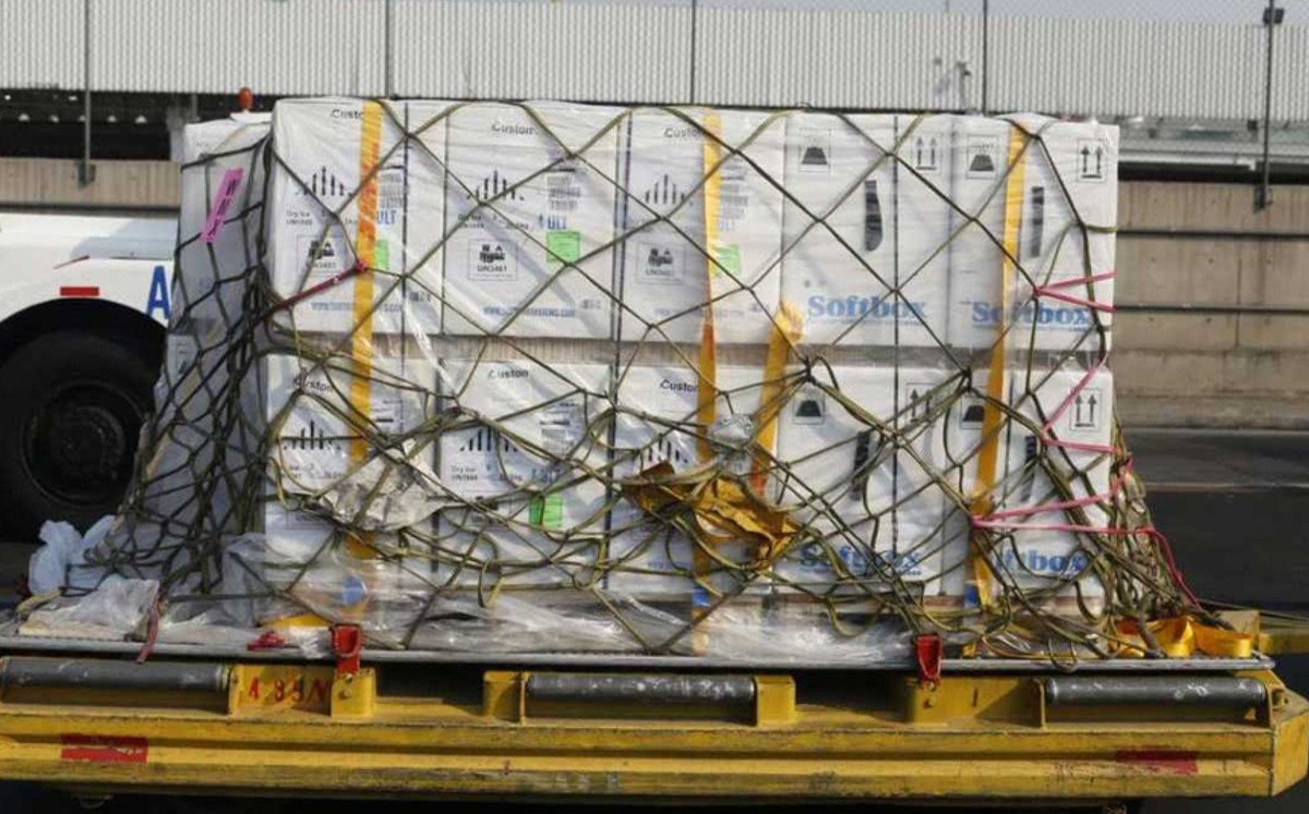 Llega a México nuevo lote con 585 mil vacunas anticovid de Pfizer

 
