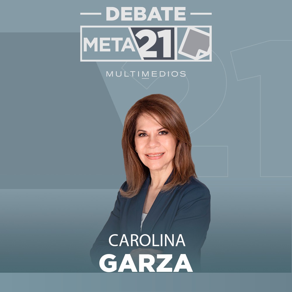 Candidatos a la gubernatura de Nuevo León se presentan en Debate Meta 21