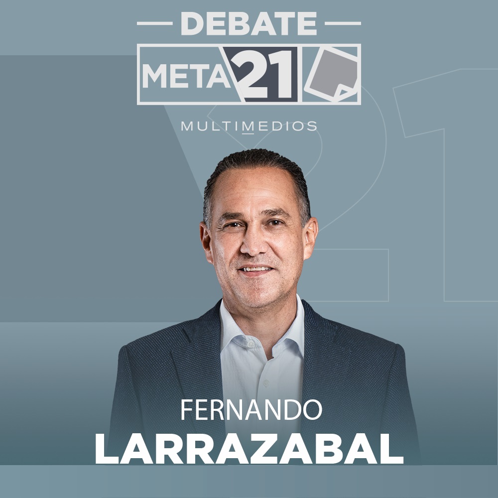 Candidatos a la gubernatura de Nuevo León se presentan en Debate Meta 21