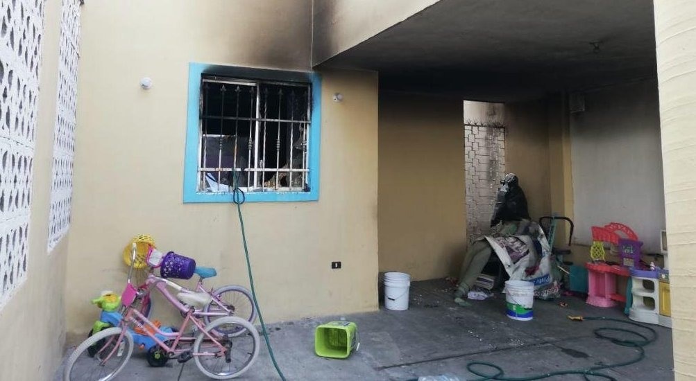 Muere niño de 4 años tras incendio de su casa en Santa Catarina  