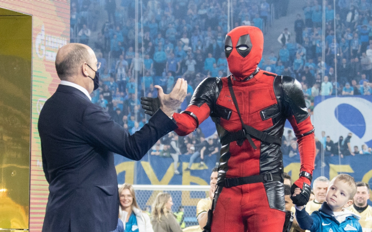 Deadpool, campeón de la liga rusa con el Zenit de San Petersburgo