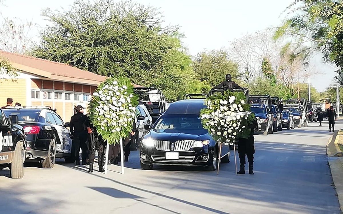 Rinden homenaje póstumo a elemento de Fuerza Civil