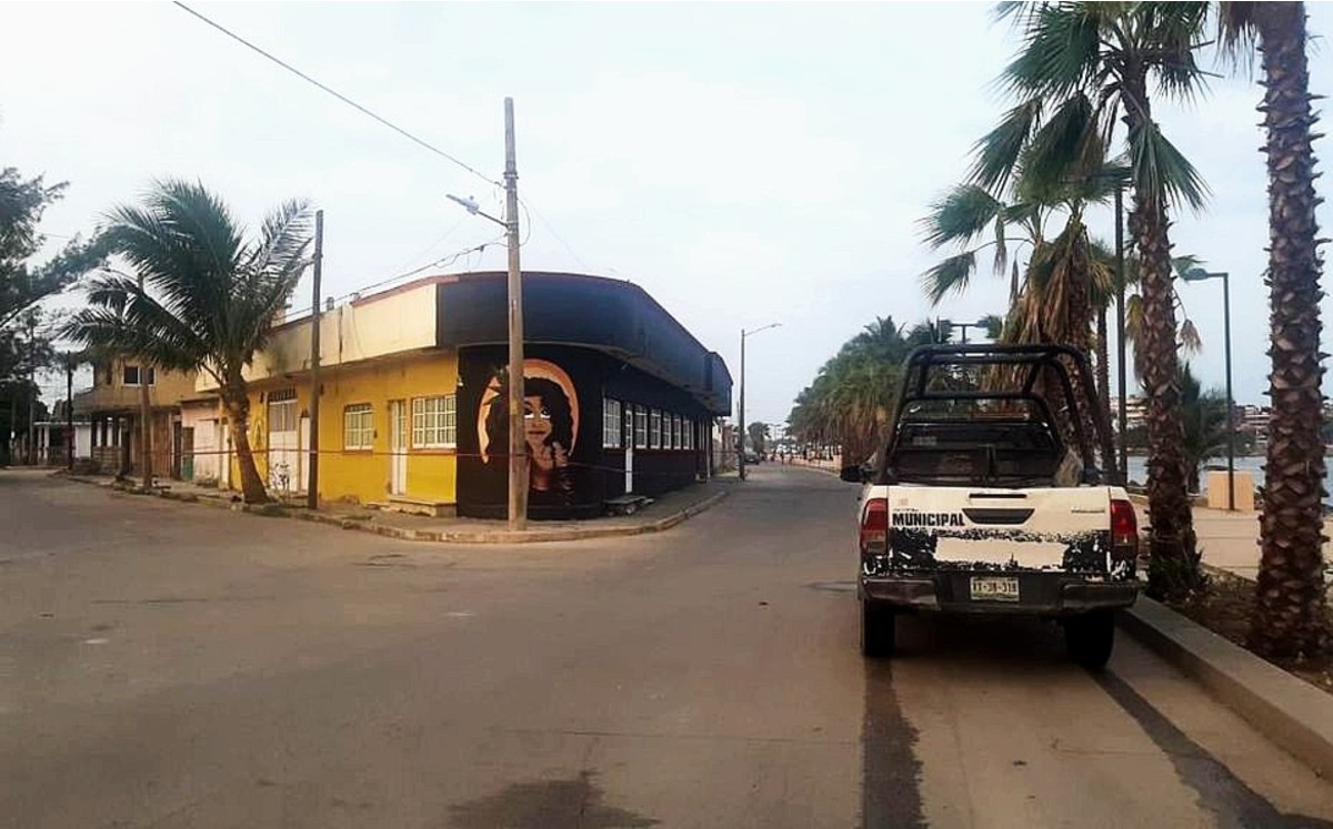 Policías en Veracruz trabajan completamente desarmados