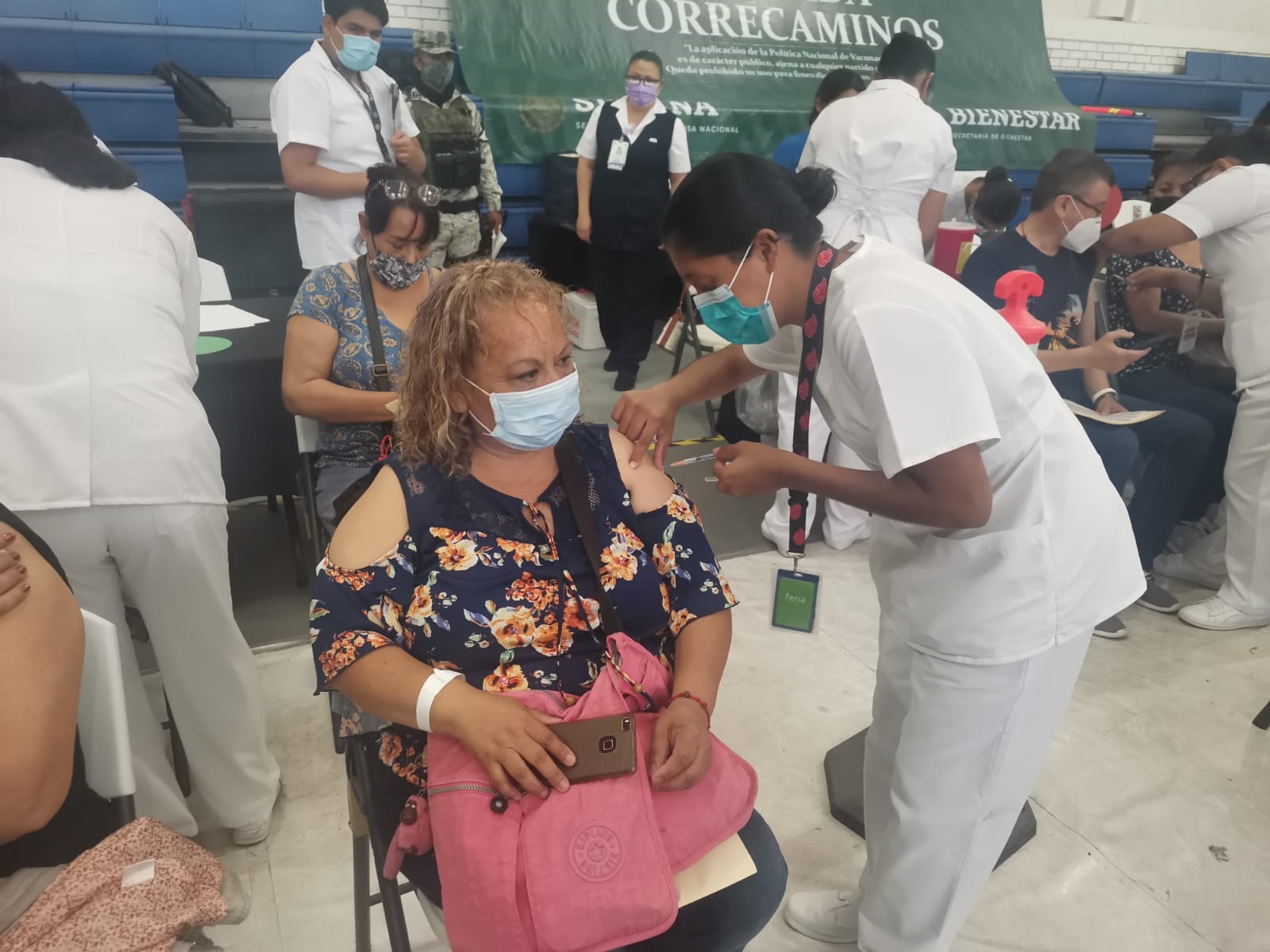 Inicia vacunación contra el Covid-19 a personas de 50 a 59 años en San Pedro 
