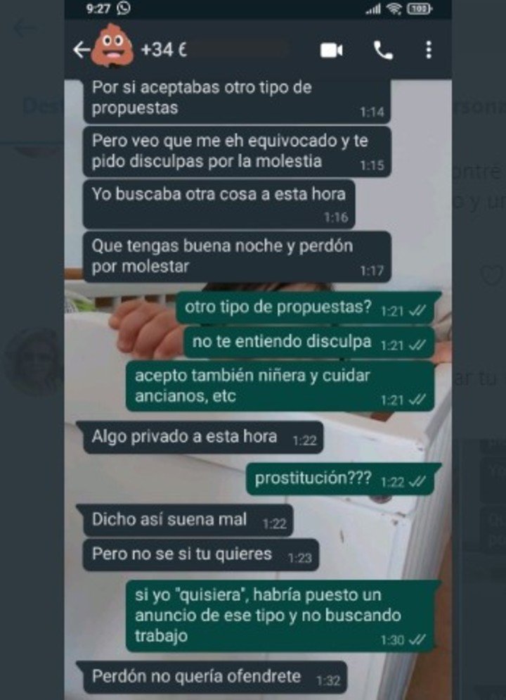Mujer busca empleo como trabajadora del hogar; denuncia propuestas de prostitución

 