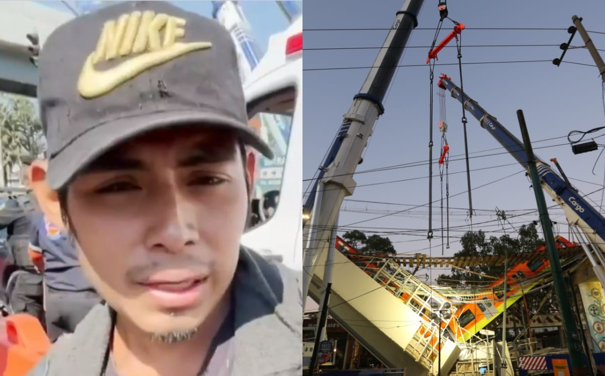 Miguel, joven en situación de calle, narra cómo vivió la tragedia de la Línea 12