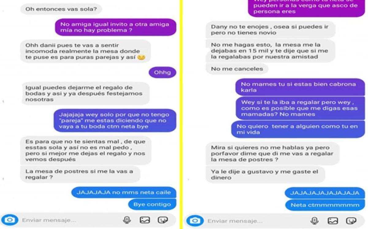 Mujer ‘desinvita’ de su boda a su amiga por no tener novio (FOTOS)