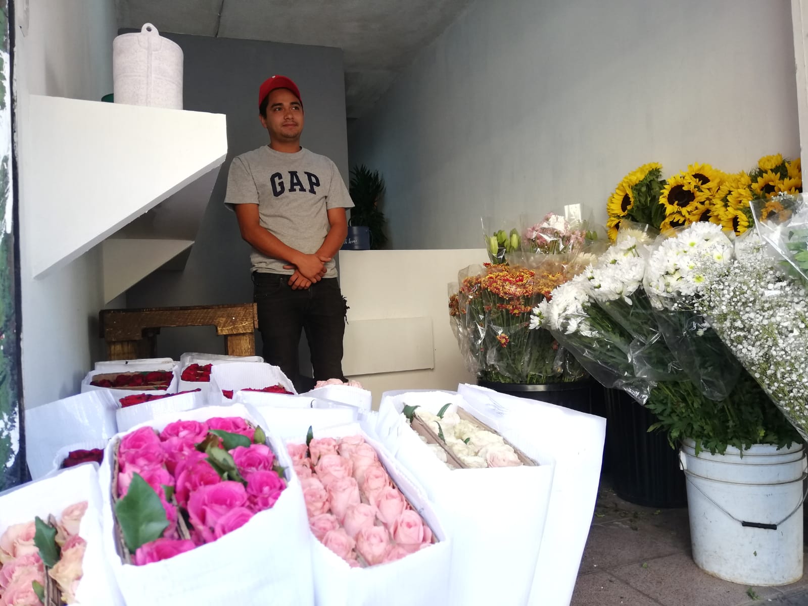 Florerías en León tiene pocas expectativas de ventas para el 10 de mayo