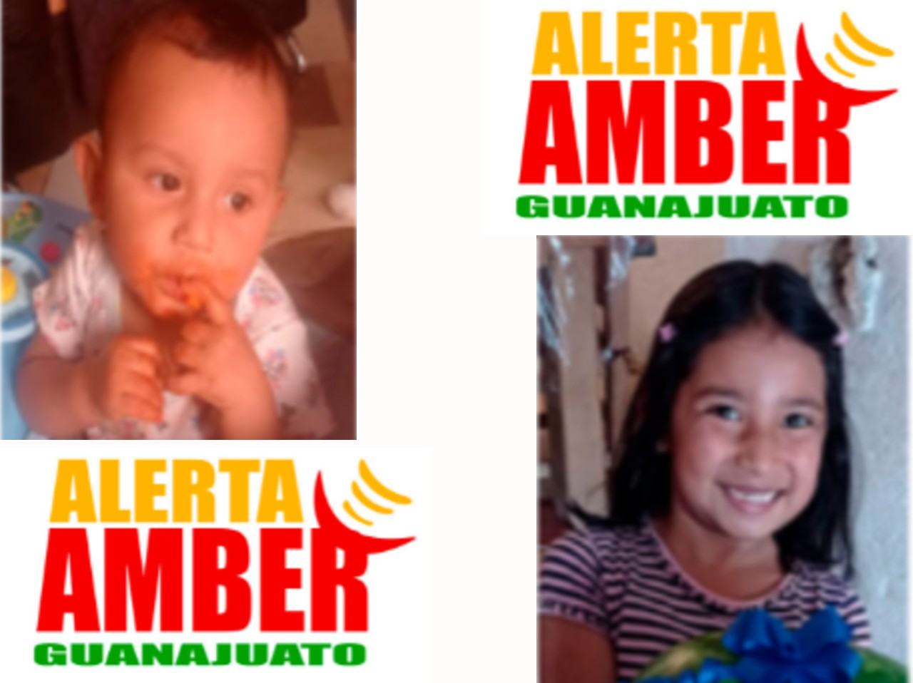 Buscan a dos hermanitos que fueron sustraídos de su hogar en Guanajuato