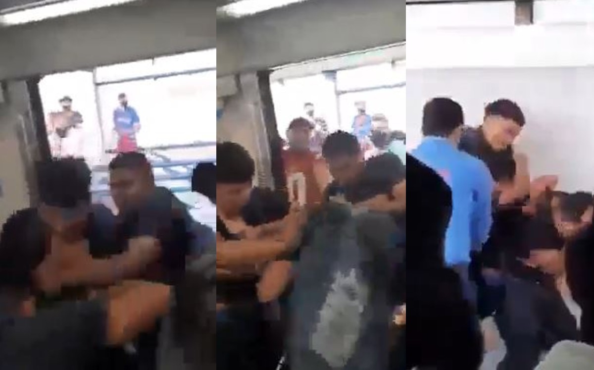 VIDEO: Captan pelea dentro de vagones de la Línea 1 del Metro en Monterrey