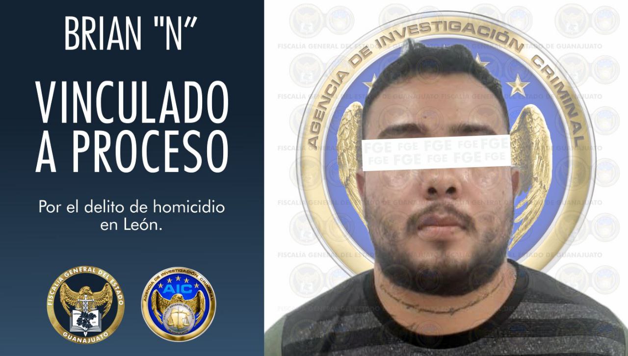 Vinculan a proceso Brian ‘N’ por homicidio en León
