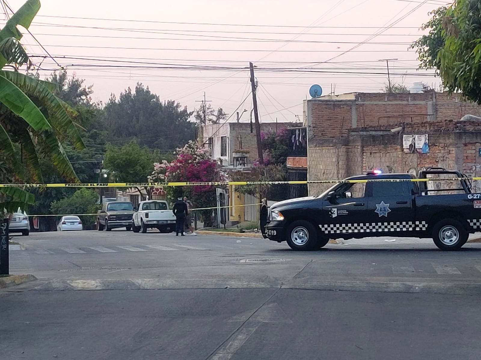 Balean a dos hombres en Guadalajara