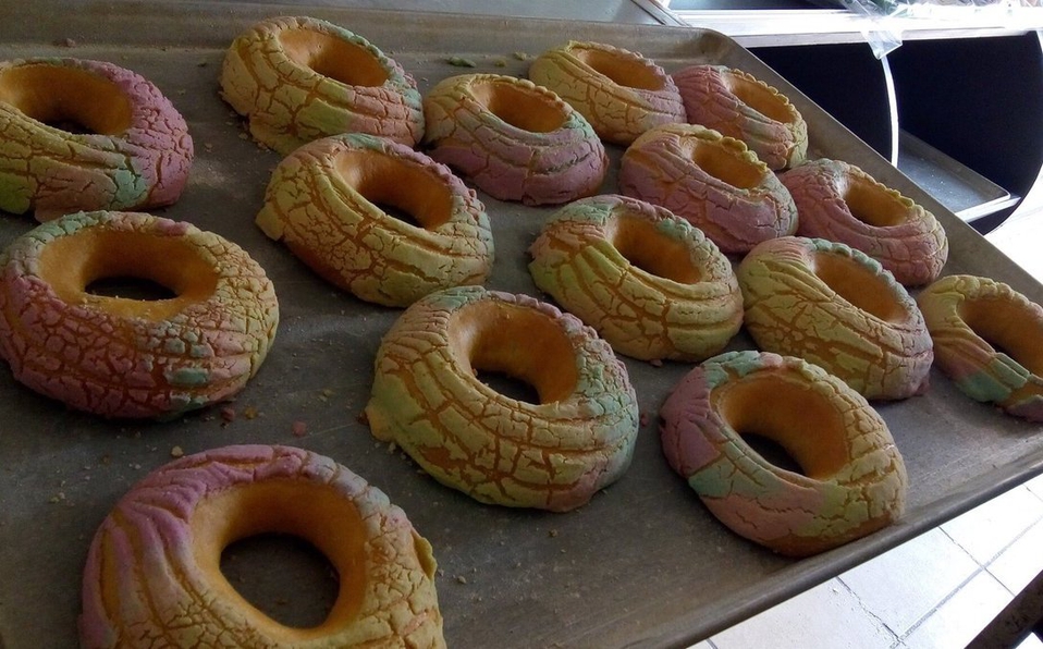 ¡Conoce la nueva variante de las conchas! Te presentamos la “conchamacos”