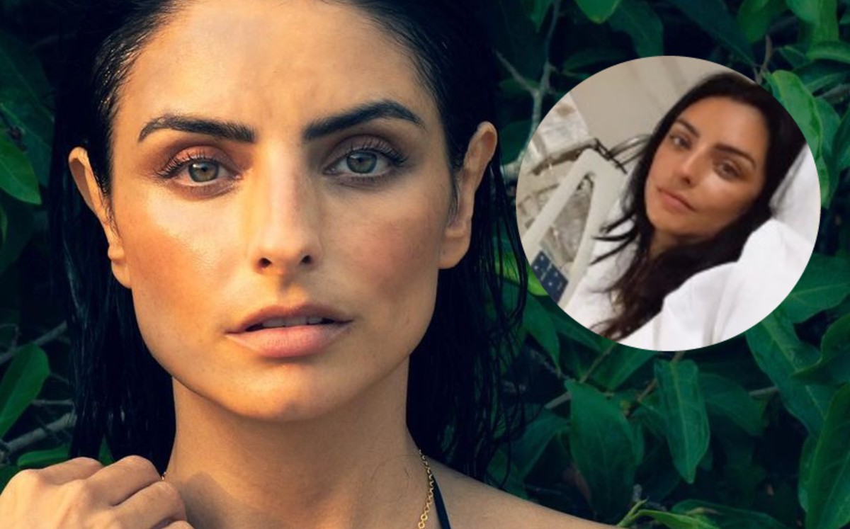 Tras operación de emergencia, se recupera Aislinn Derbez