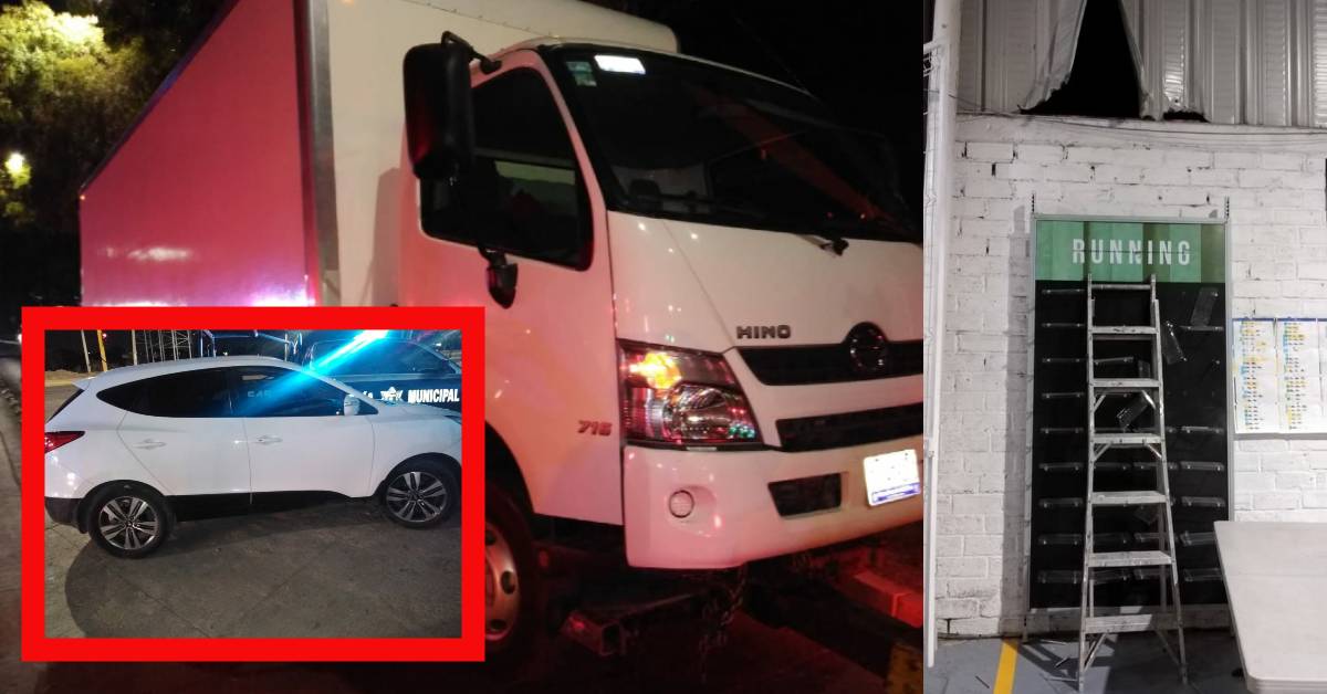 Detienen a 3 hombres por robo de camión con calzado en León