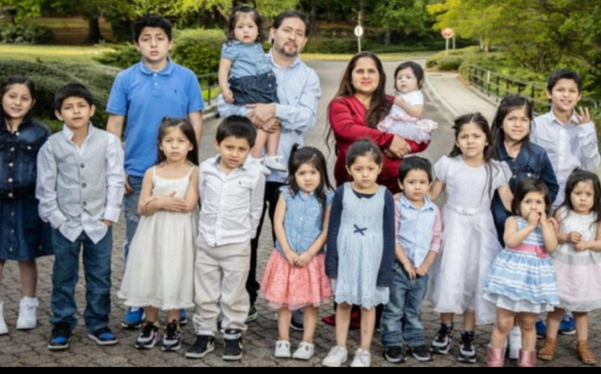 Mujer de 39 años tiene 16 hijos; todos tienen nombres que inician con la letra C