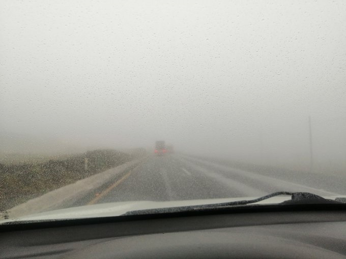 Cierran autopista Monterrey-Saltillo por condiciones climatológicas