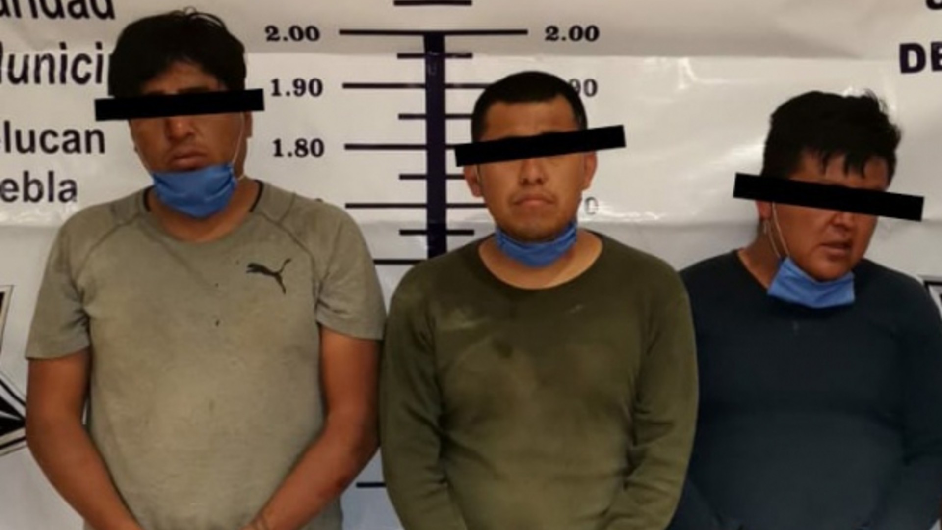 Capturan a presuntos integrantes de 'Los Xolalpa' en San Martín Texmelucan