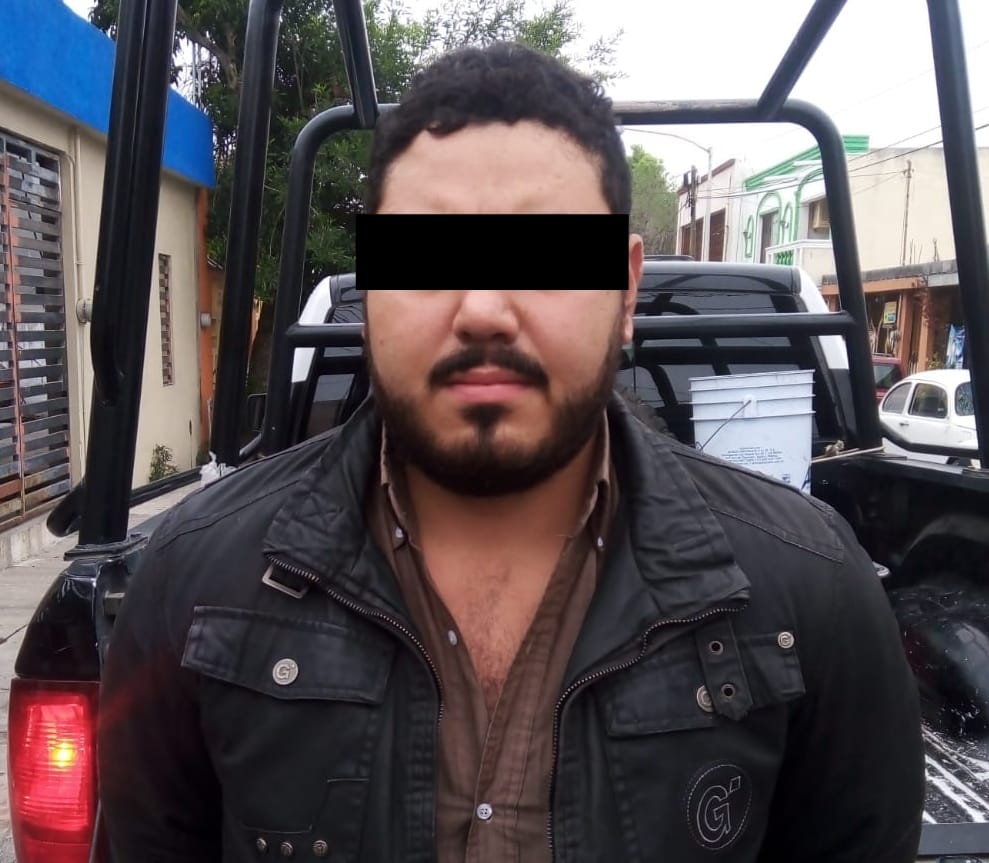 Cae hombre acusado de agredir y amenazar a su pareja en la colonia Valle Verde