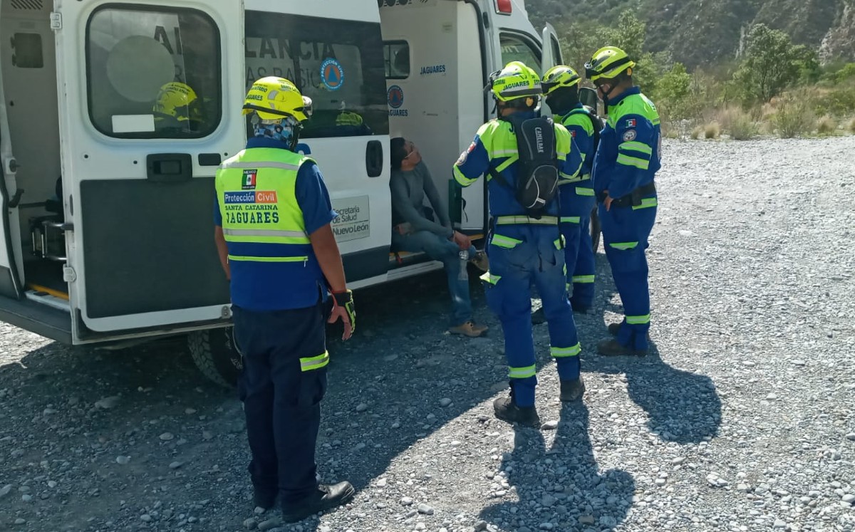 Rescatan a toluqueño extraviado en el Parque La Huasteca