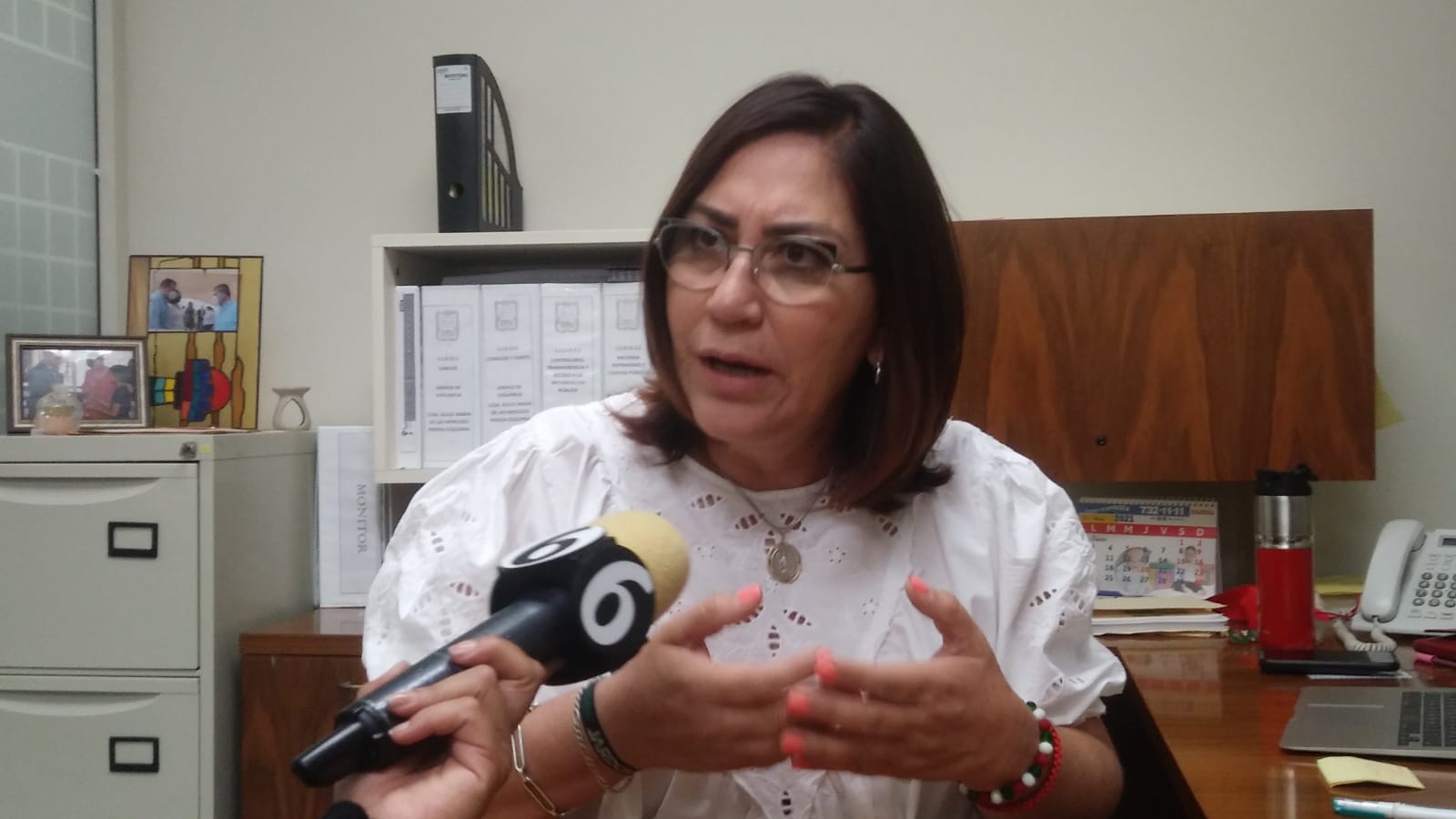 Dulce Pereda denuncia al director de Fomento Agropecuario por pedir apoyo para el PAN a cambio de despensas
