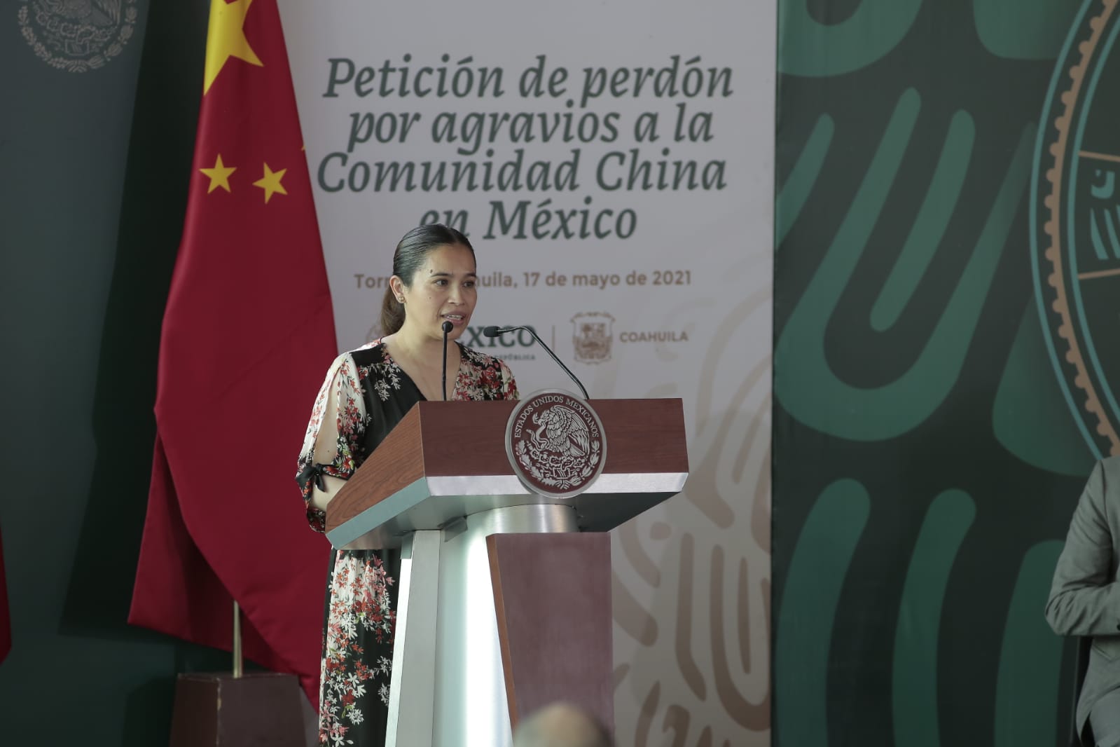 AMLO visita Torreón para pedir perdón a comunidad china
