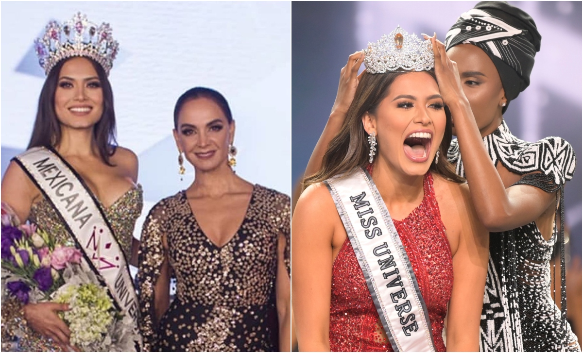 ¿Qué dijo?: Se vuelve viral error de Lupita Jones al felicitar a Andrea Meza, Miss Universo 2021