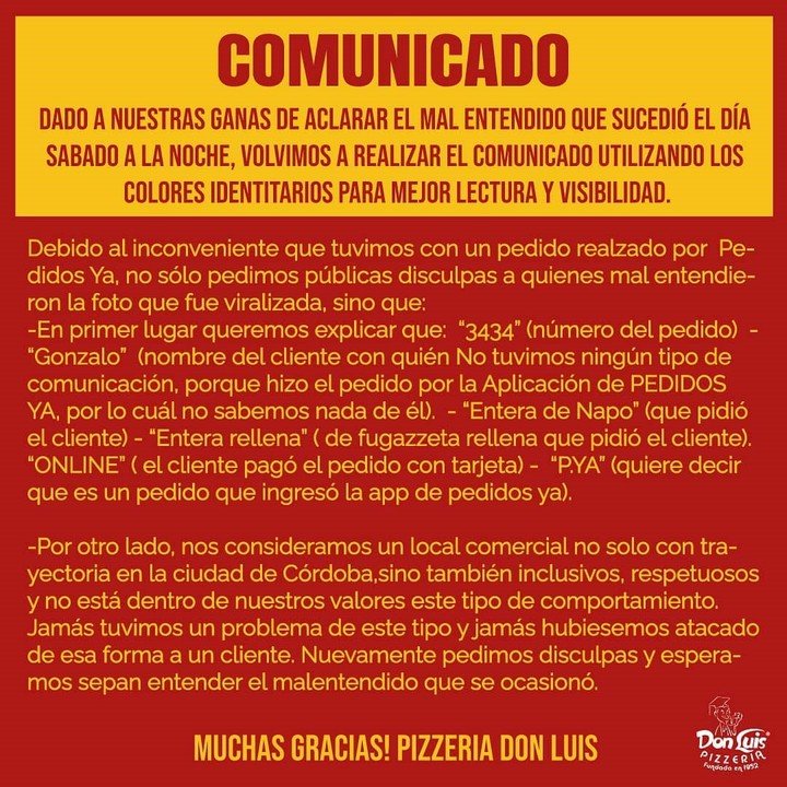 Joven se equivoca y denuncia homofobia de pizzería; leyó palabra de odio y resultó ser otra