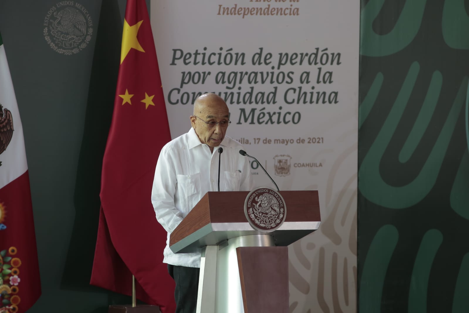 AMLO visita Torreón para pedir perdón a comunidad china