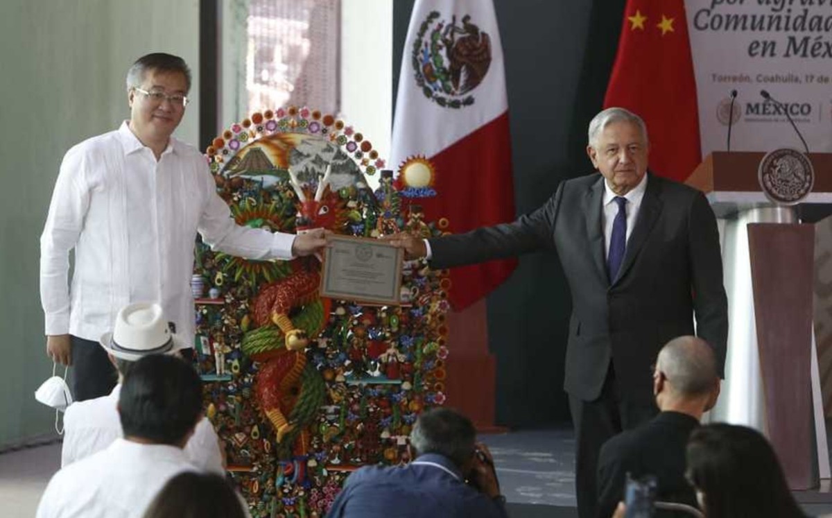 Nunca vamos a olvidar el apoyo de China en los meses más amargos de pandemia: AMLO